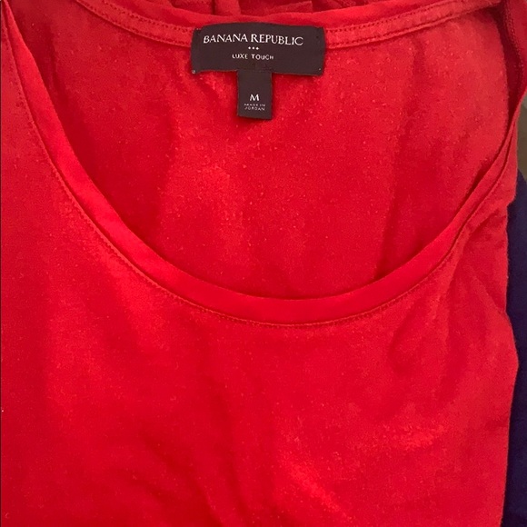 💥HP Banana republic short sleeve bundle NWT top m - Picture 2 of 6